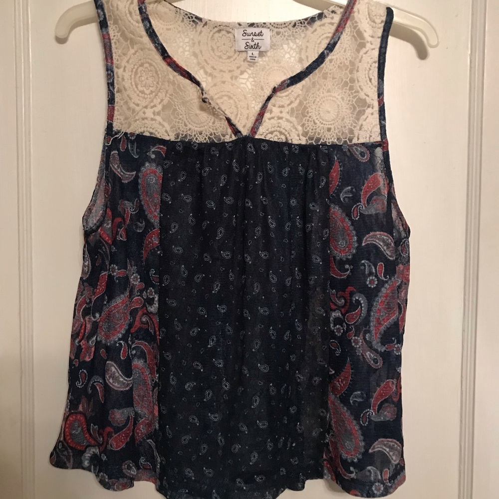 fancy tank top